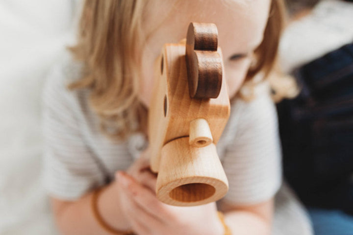 Super 8 Wooden Toy Camera