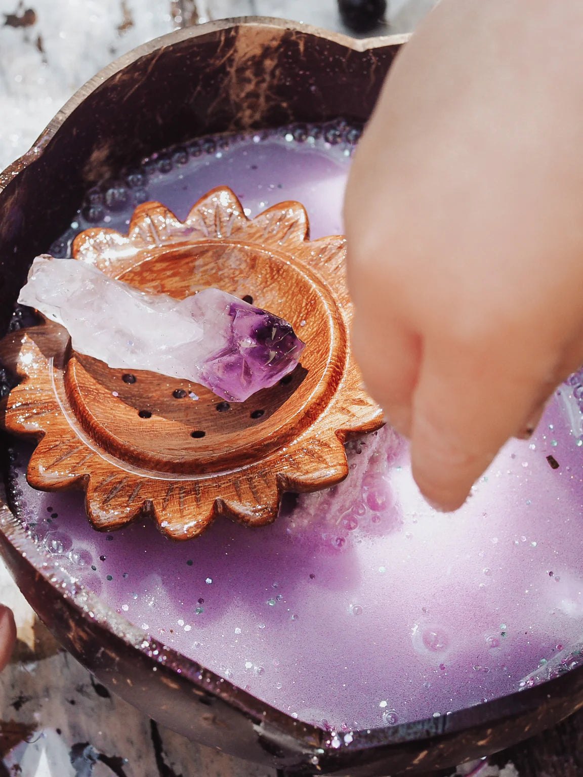 Wild Mountain Child Amethyst Crystal PlayFizz