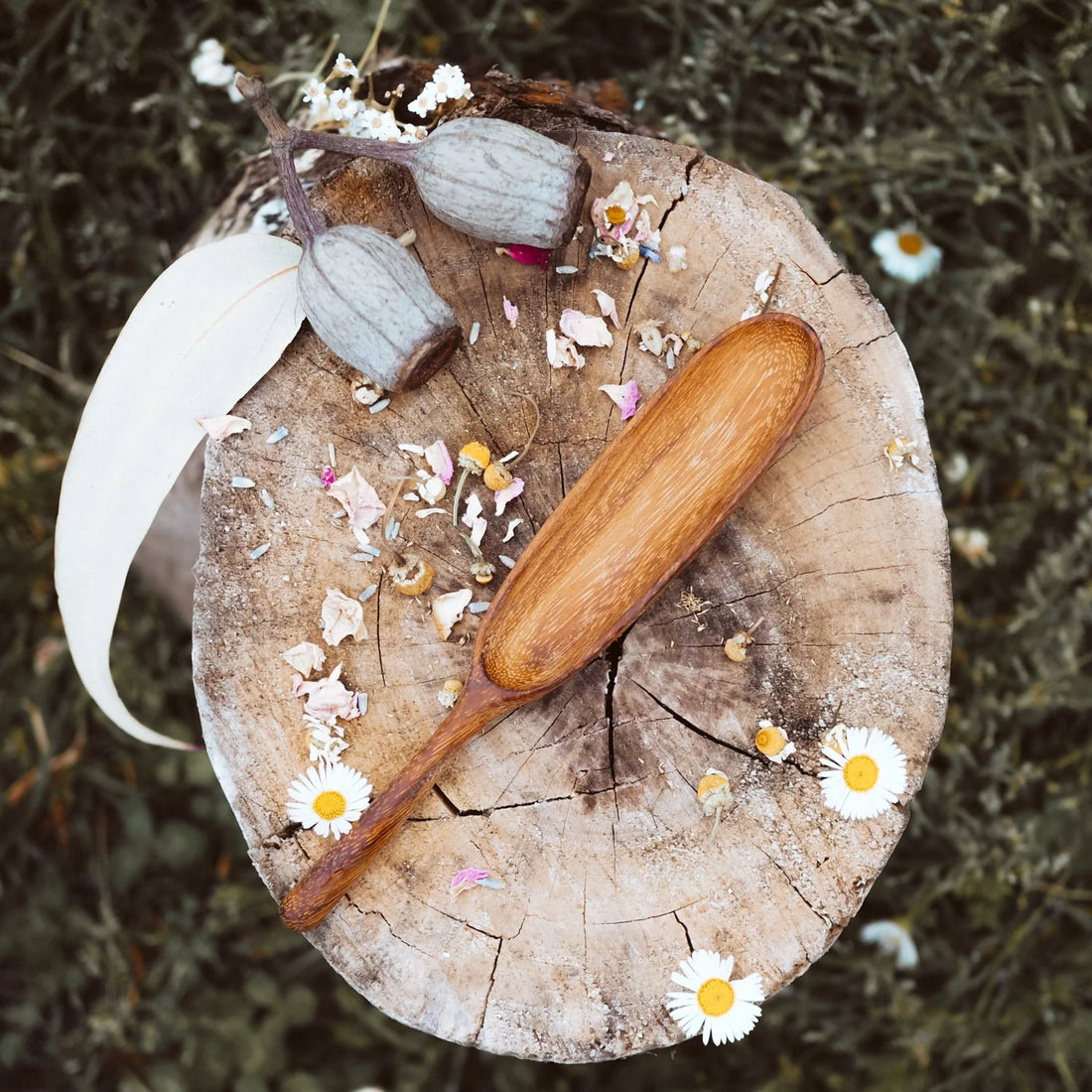 Wild Mountain Child Handcrafted Paddle Spoon