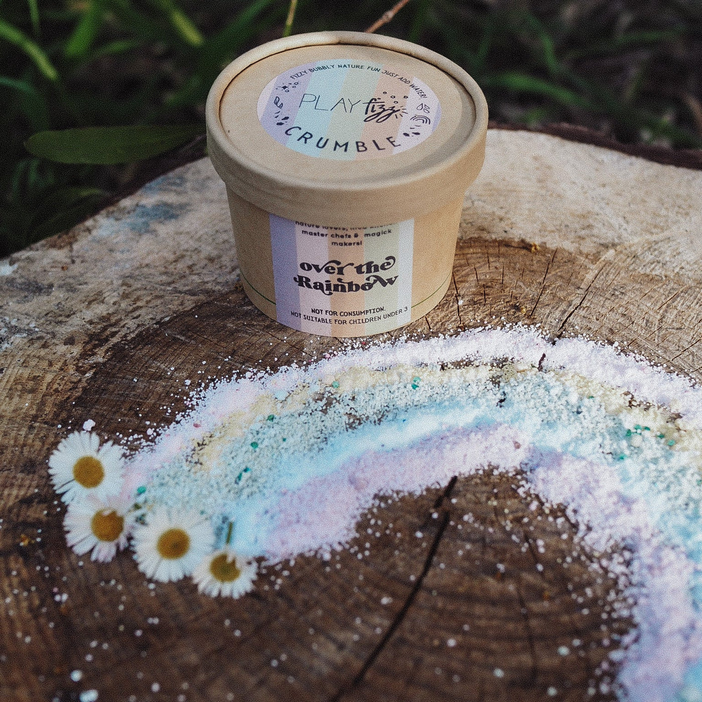 Wild Mountain Child Rainbow Playfizz Crumble Cup, 5 colors