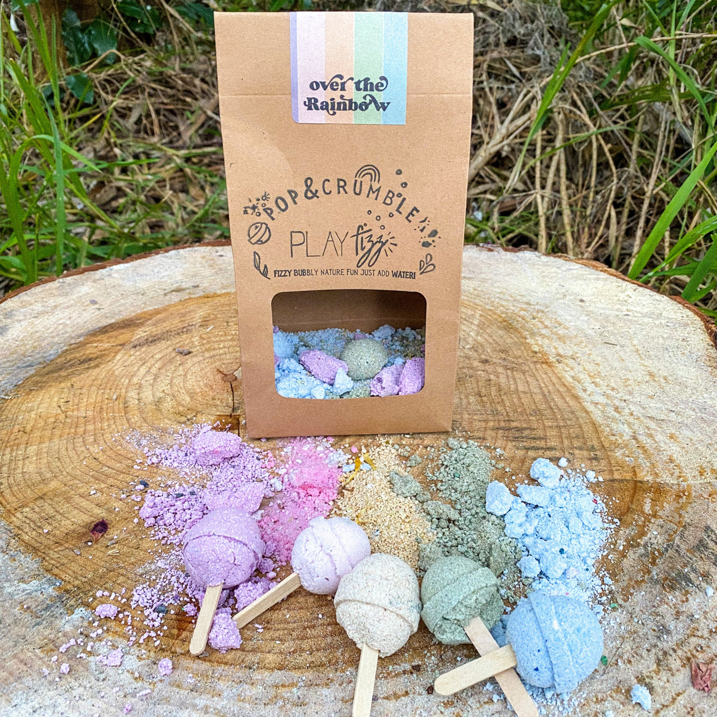 Wild Mountain Child Rainbow Playfizz Pop & Crumble Pack