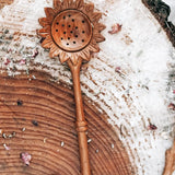 Wild Mountain Child Sunflower Slotted Spoon · view 1