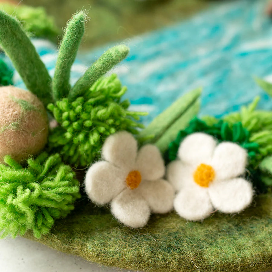 Wispy Waters Way Felt Playmat