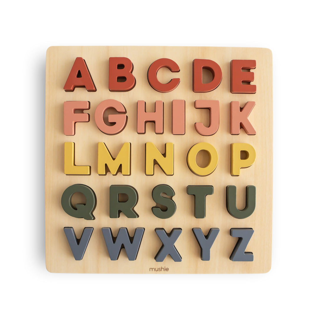 Wooden Alphabet Puzzle – My Toy Wagon
