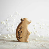 Wooden Baby Bear, Standing · view 1
