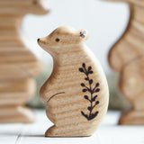 Wooden Baby Bear, Standing · view 3