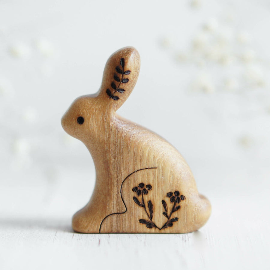 Wooden Bunny, No. 5