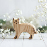 Wooden Cat, Floral · view 1