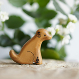 Wooden Puppy, Sitting · view 1