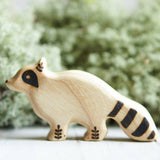 Wooden Raccoon, Standing · view 2