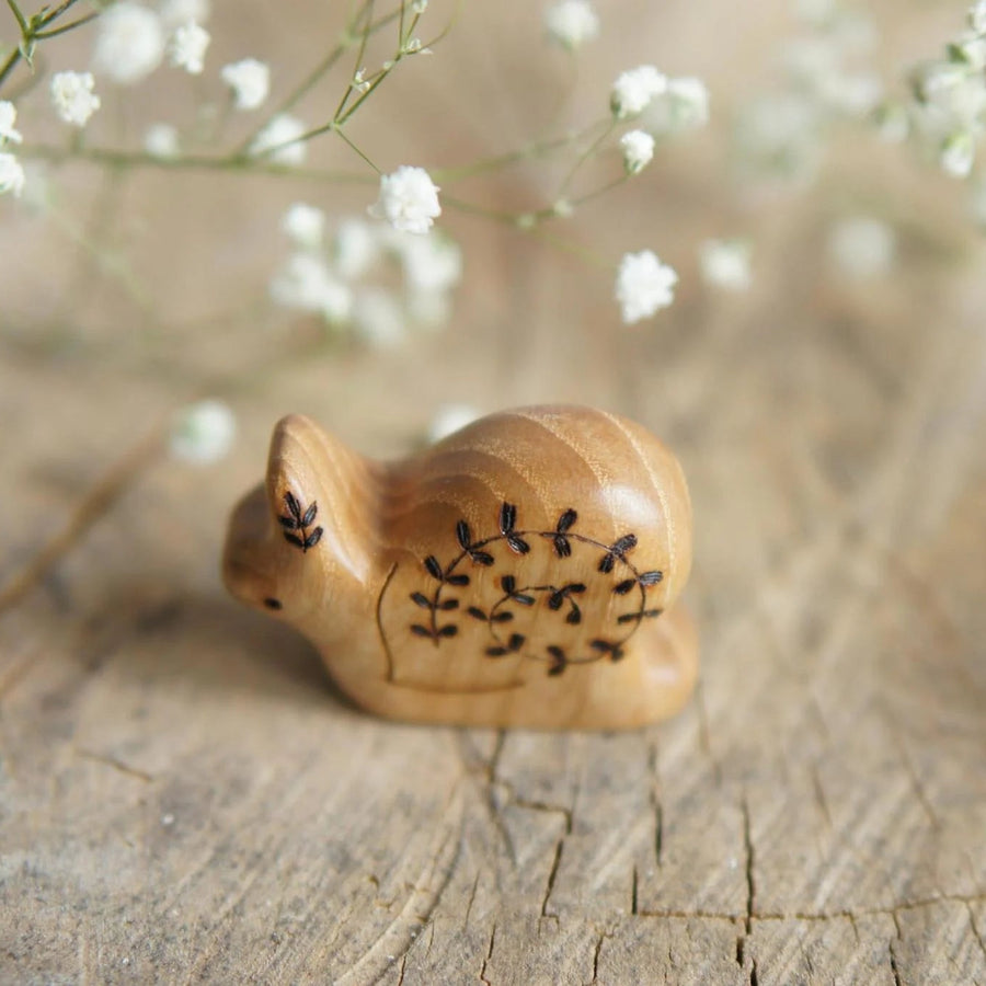 Wooden Snail, Large