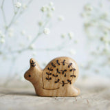 Wooden Snail, Large · view 1