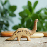 Wooden Baby Brontosaurus · view 2