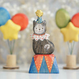 Wooden Balloon Ornament, Blue Sparkle · view 4