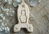 Wooden Rocket Puzzle with Star · view 2