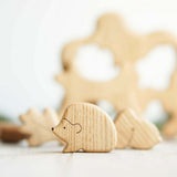 Wooden Tree Puzzle with Hedgehog · view 2