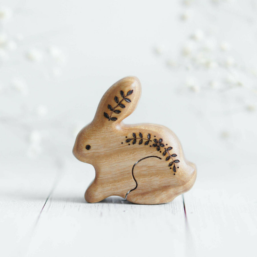 Wooden Bunny, No. 6