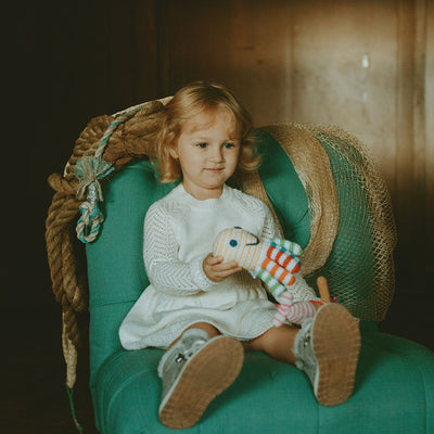 Octopus Rattle - Rainbow