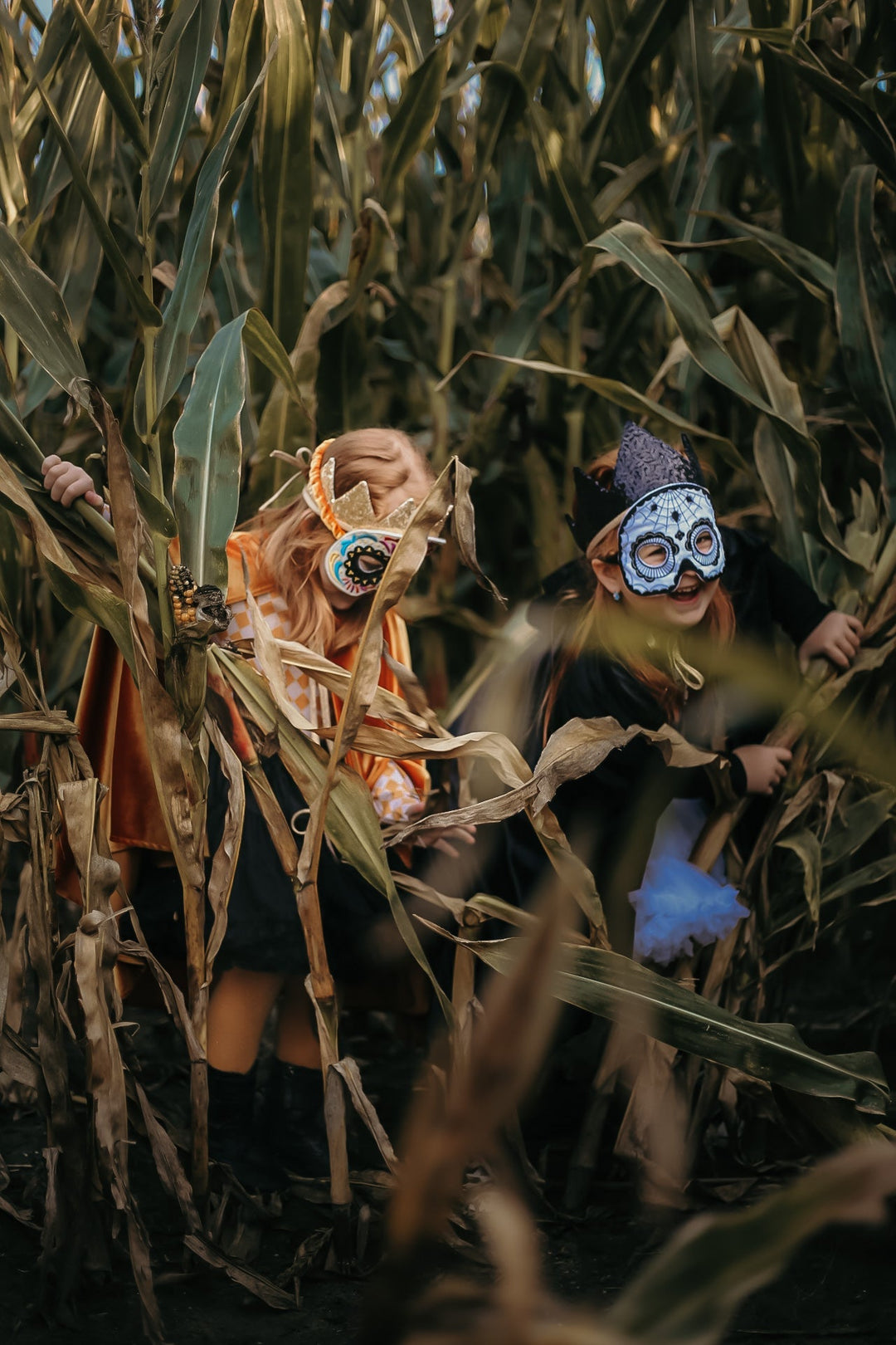 "Colorful Halloween" Skull Mask