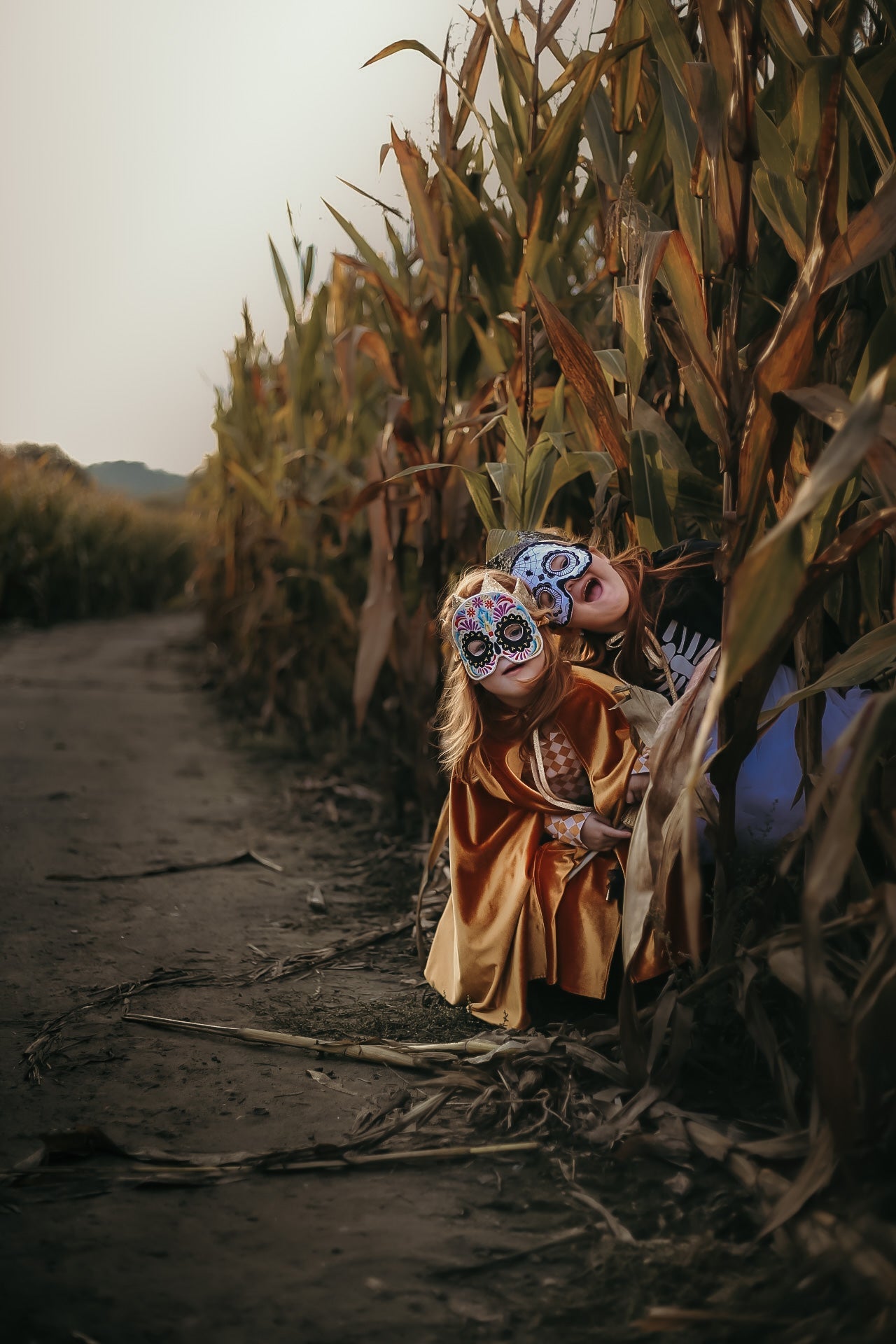 "Colorful Halloween" Skull Mask