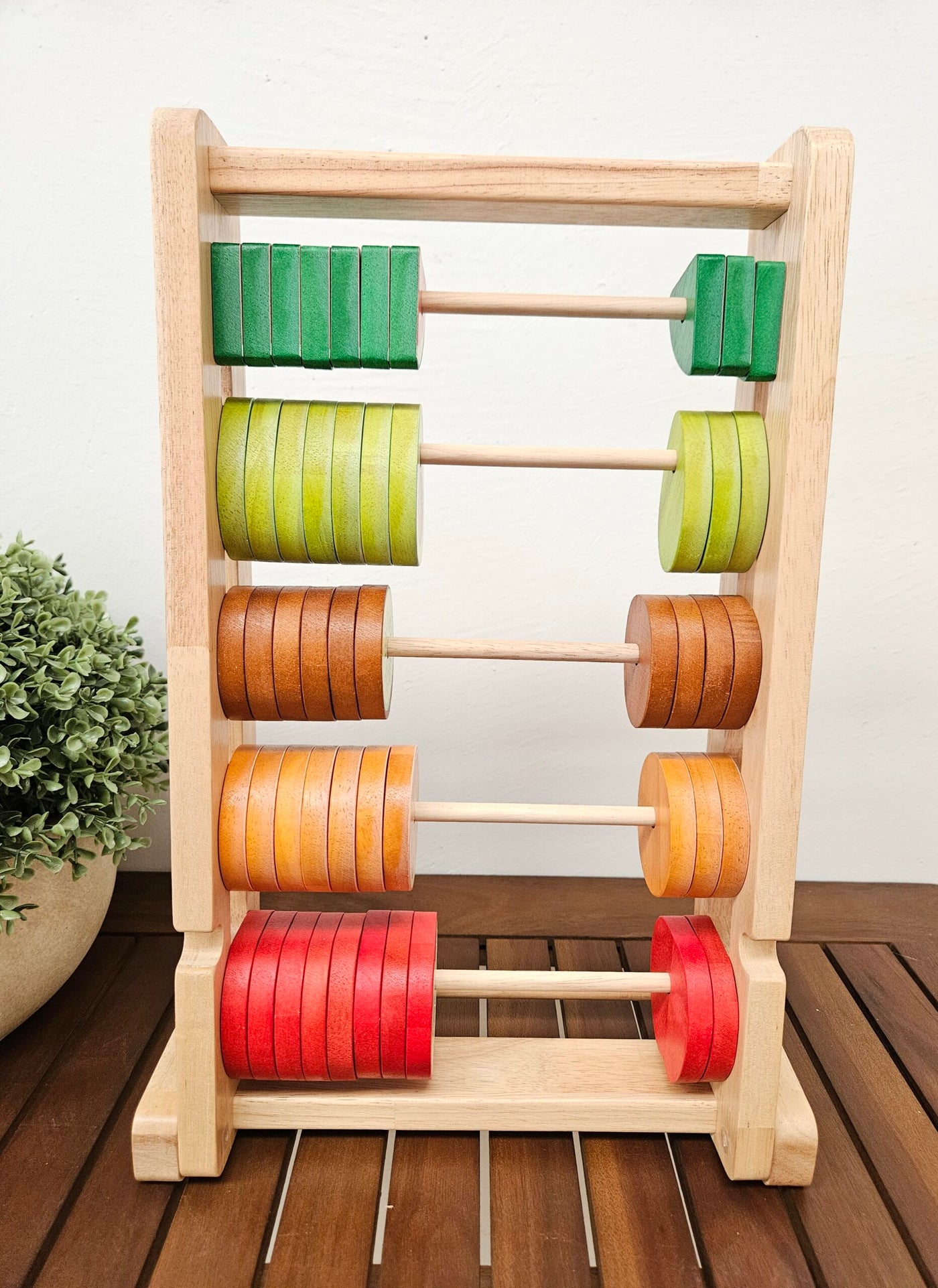 Q Toys Wooden Fruit Abacus