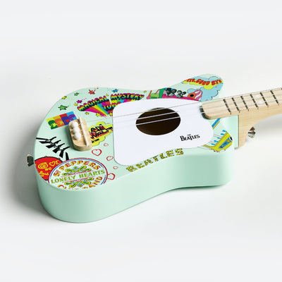 beatles + loog mini guitar (collective)