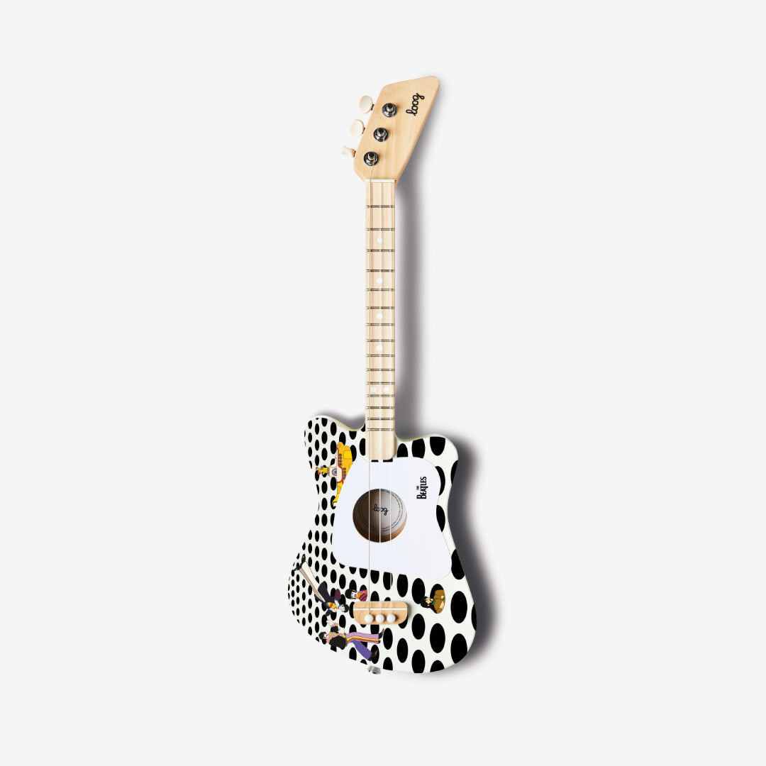beatles + loog mini guitar (collective)
