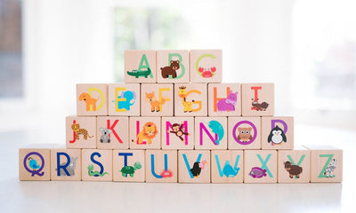 Bannor Animal ABC Blocks