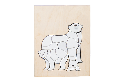 Eguchi Toys Polar Bear Puzzle