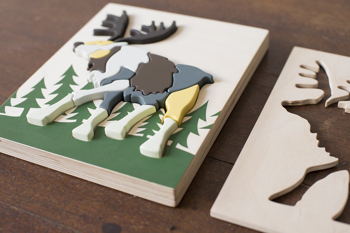 Eguchi Toys Reindeer Puzzle