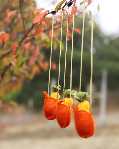 Fairyshadow Pumpkin Necklace with Baby Doll