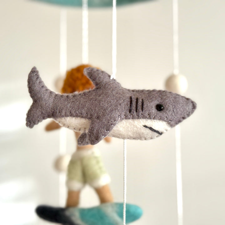 Baby Mobile - Surfer Boy &amp; Ocean Creatures