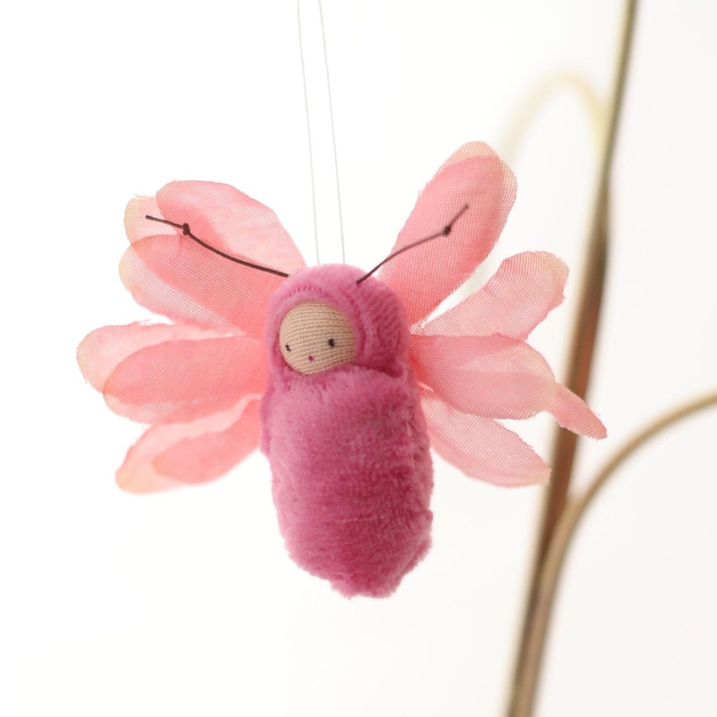 Fairyshadow Pink Fairy Baby Ornament