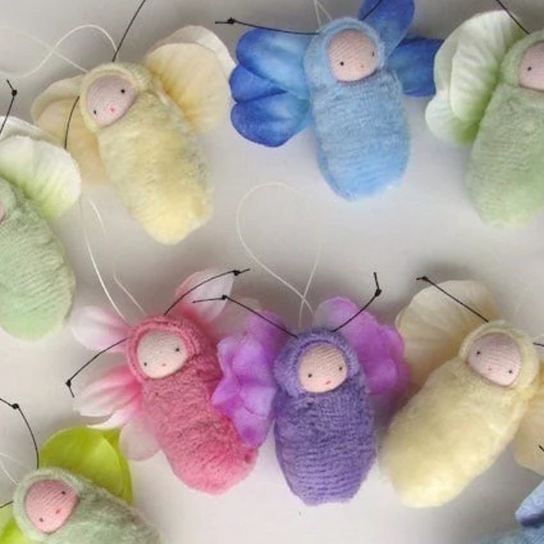 Fairyshadow Blue Fairy Baby Ornament