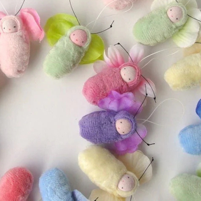 Fairyshadow Purple Fairy Baby Ornament