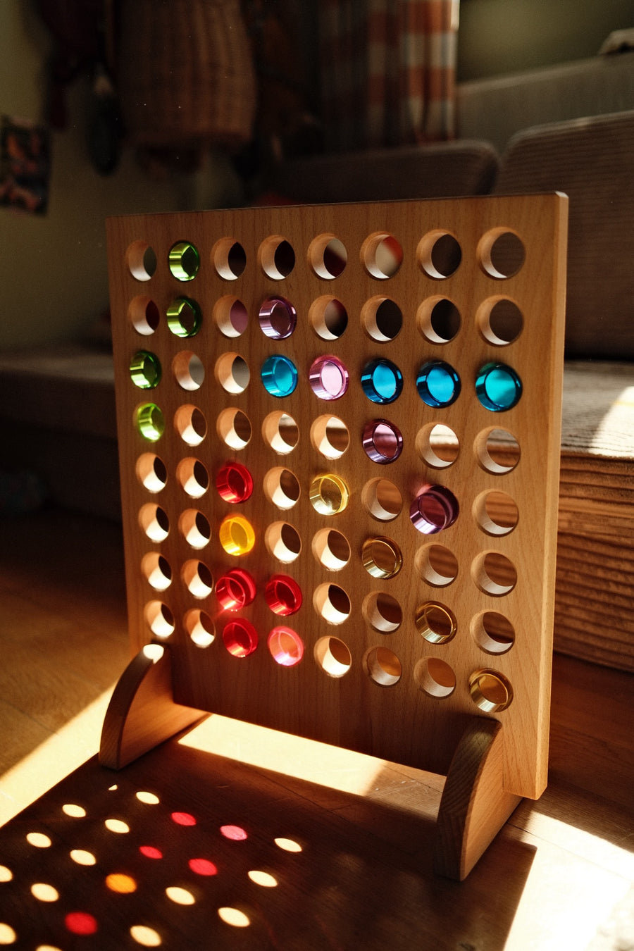 Bauspiel Four in a Row Game Board