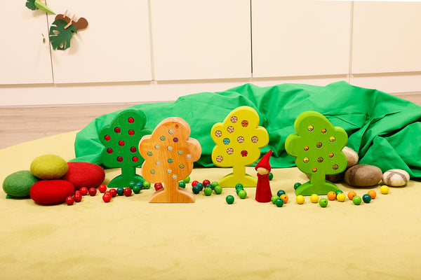 Bauspiel Tree Set , 4 Seasons