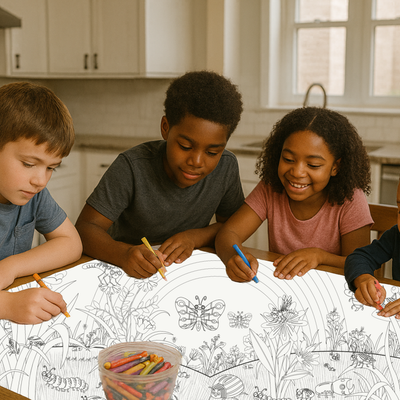 Bugs Coloring Tablecloth