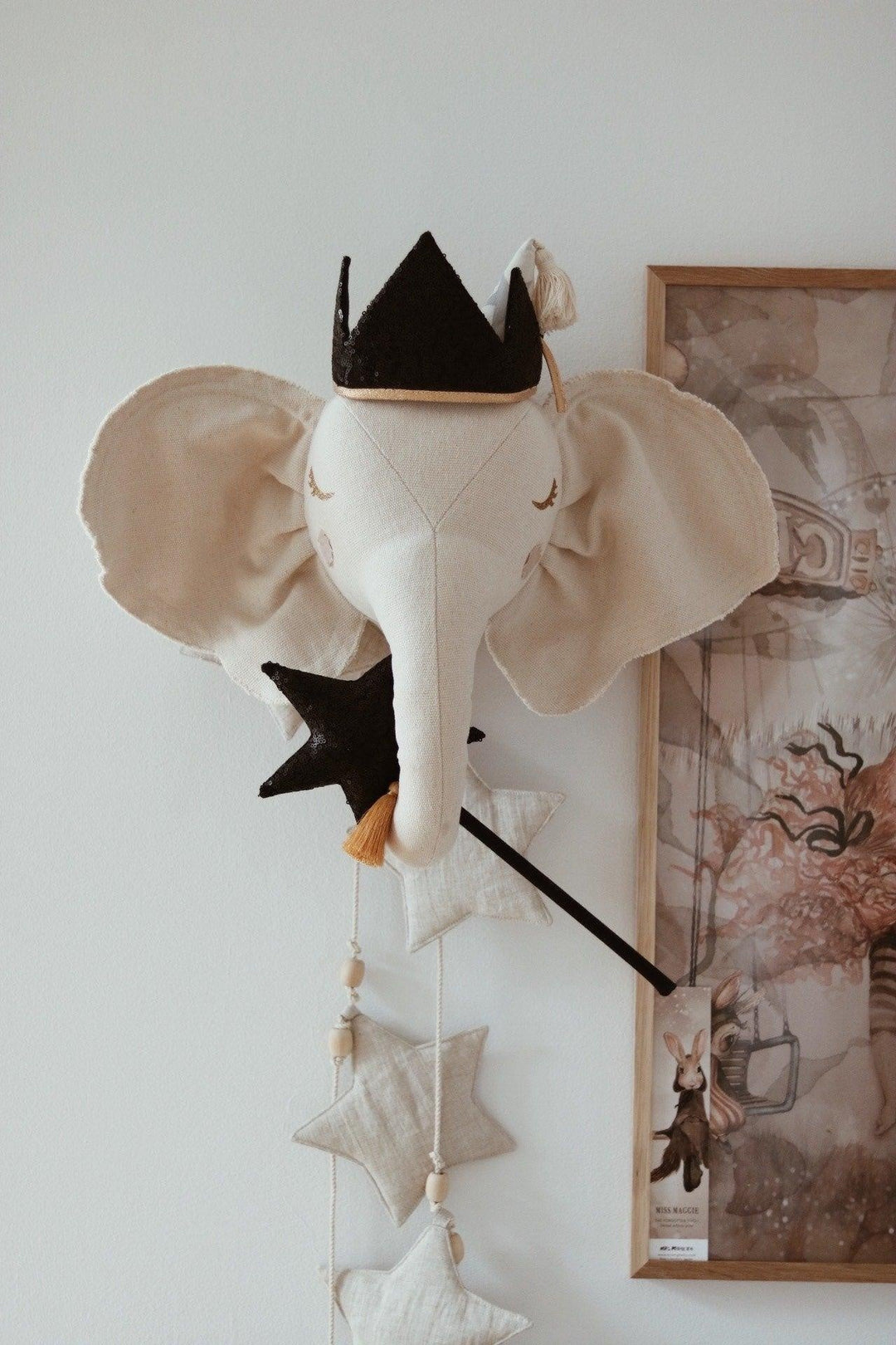 “Black Sequins” Magic Wand