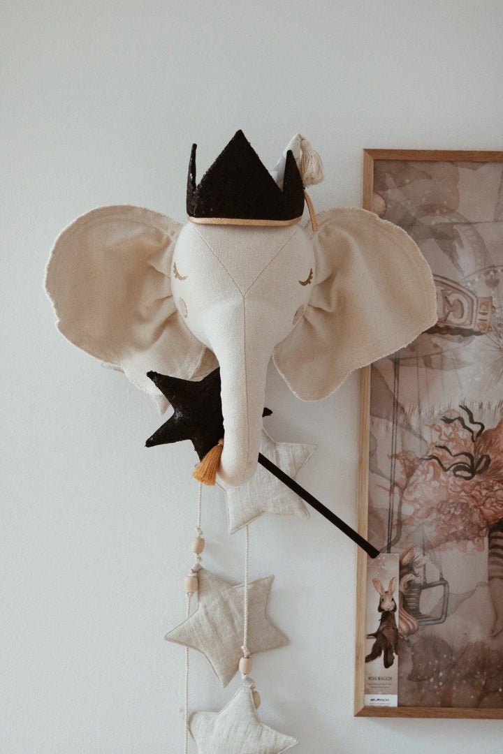 “Black Sequins” Magic Wand