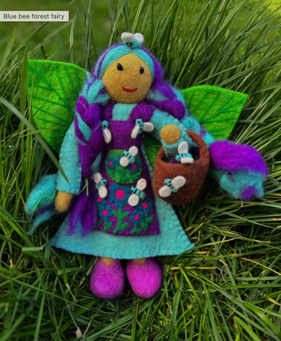 The Blue Bee Forest Fairy