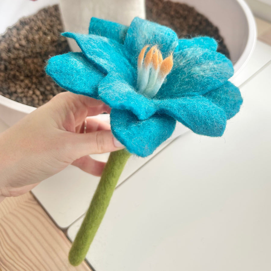 Felt Flower, from the Little Brood felt collection.