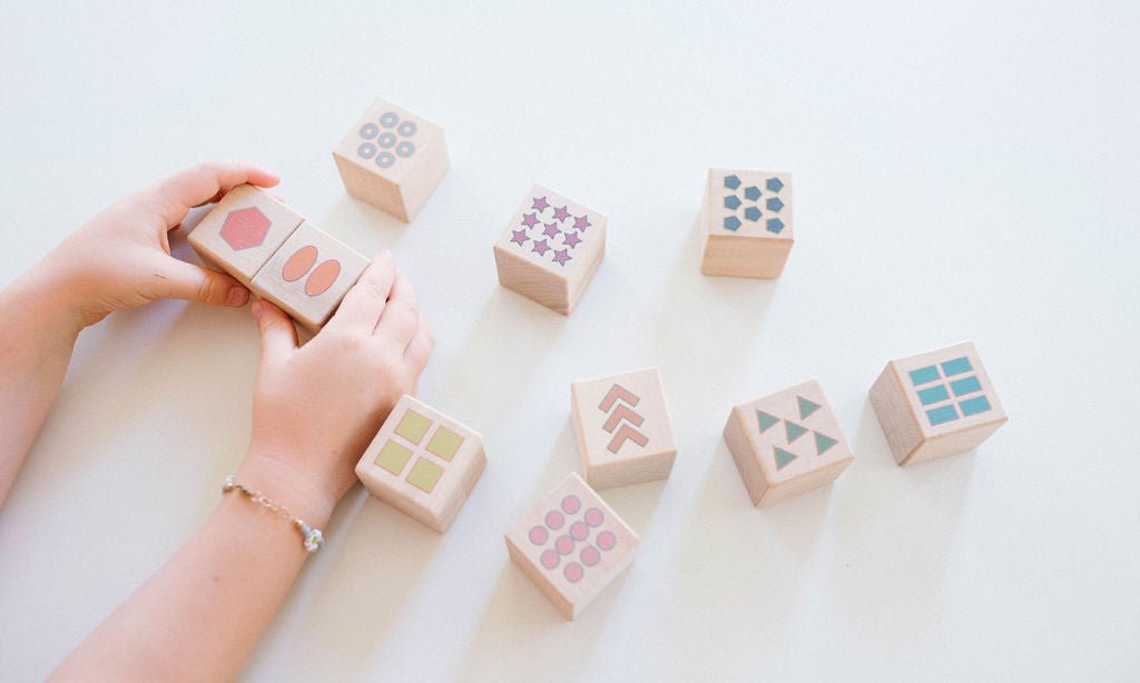 Bannor Boho Number + Counting Shape Blocks