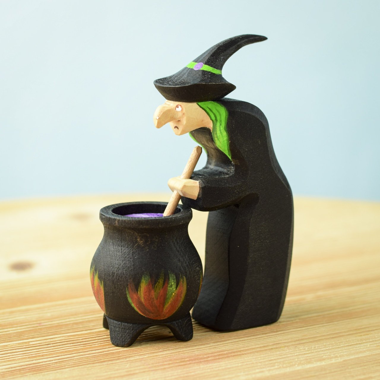 Bumbu Brewing Witch and Cauldron Set