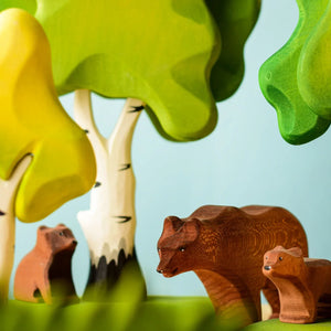 Brown Bear Family Set