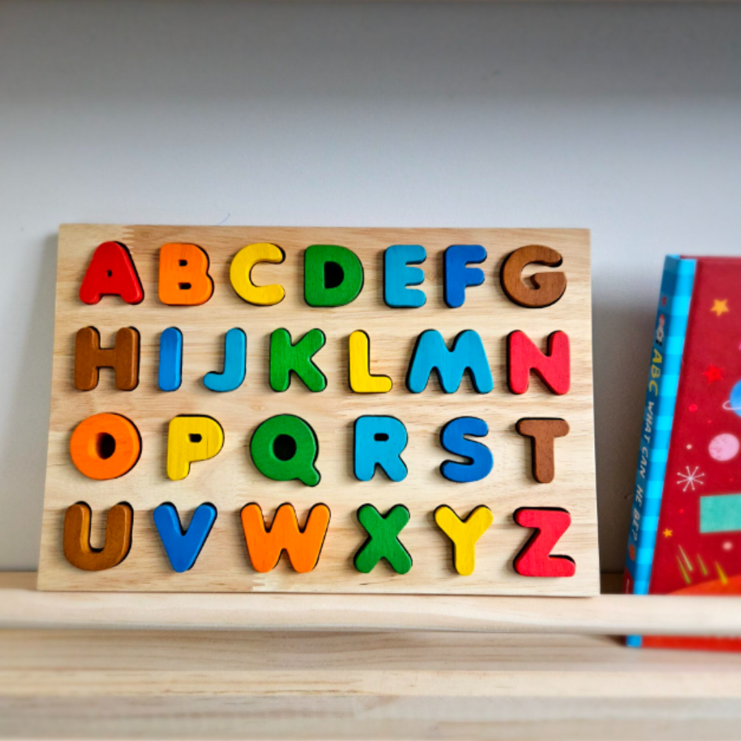 Q Toys Colorful Capital Letter Puzzle