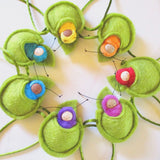 Fairyshadow Love Bug in Leaf Necklace, Assorted Colors · view 1