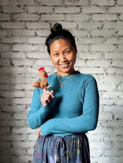 Chicken Finger Puppet