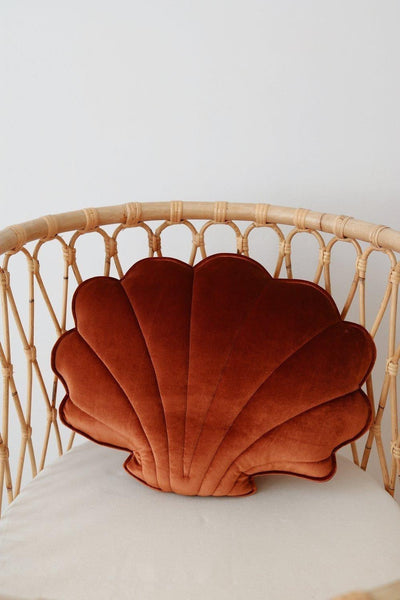 Velvet “Copper Pearl” Shell Pillow