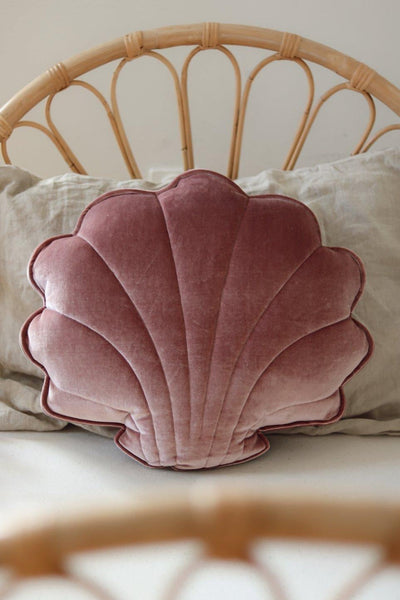 Velvet “Cosmic Pearl” Shell Pillow